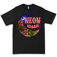 Black neon moon Premium Tee - NancyCooperArtShop