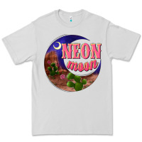 Dove Grey neon moon Premium Tee - NancyCooperArtShop