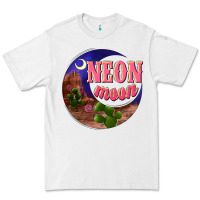 White neon moon Premium Tee - NancyCooperArtShop