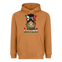 Meerkat proud latina messy bun mama Heavyweight Hoodie - BundleAndBundleShop