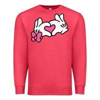 Cardinal Minnie Mouse Premium Sweatshirt - CowhideDigitalArt