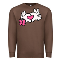 Chestnut Minnie Mouse Premium Sweatshirt - CowhideDigitalArt