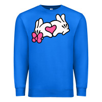 True Royal Minnie Mouse Premium Sweatshirt - CowhideDigitalArt