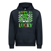 Navy happy go lucky Urban Hoodie - Artiststas