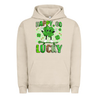 Pigment French Oak happy go lucky Urban Hoodie - Artiststas