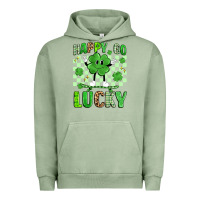 Pigment Oil Green happy go lucky Urban Hoodie - Artiststas