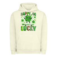 Pigment Pistachio happy go lucky Urban Hoodie - Artiststas
