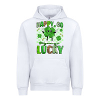 White happy go lucky Urban Hoodie - Artiststas