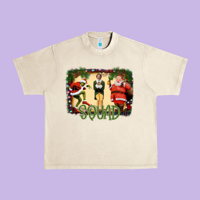 Christmas Friends Squad Urban Heavy Tee Designed By Bettercallsaul