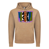 Purple Glitter Western Farm Life Brush Strokes Vintage Hoodie | Teevron