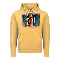 Vintage Mustard Purple Glitter Western Farm Life Brush Strokes Vintage Hoodie - Bettercallsaul