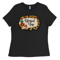 Black Blessed Gigi Ladies Tee - Jasminsmagicworld