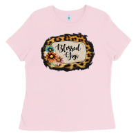 Bubblegum Pink Blessed Gigi Ladies Tee - Jasminsmagicworld