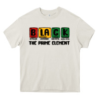 Cream prime element Heavy Core Tee - MaliasSmallBusiness