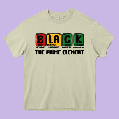 Prime Element Heavy Core Tee Designed By Maliassmallbusiness