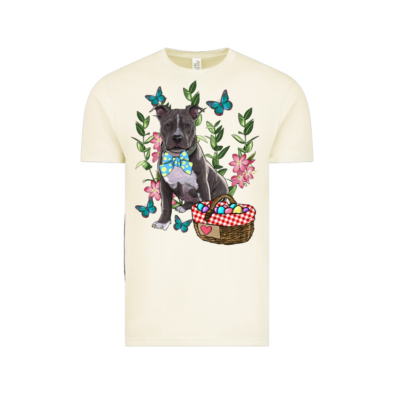 Easter Pitbull Vintage Tee by RanaPortraitStore | Teevron