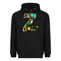 Black farm life alphabet lowercase letters z Heavyweight Hoodie - BundleAndBundleShop