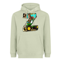 Matcha farm life alphabet lowercase letters z Heavyweight Hoodie - BundleAndBundleShop