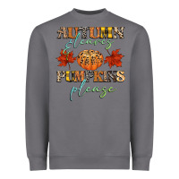 Storm autumn leaves and pumpkins please Heavyweight Sweatshirt - CowGirlArtShop