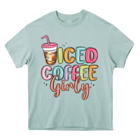Arona iced coffee girly Heavy Core Tee - MaliasSmallBusiness