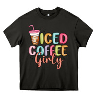 Asphalt iced coffee girly Heavy Core Tee - MaliasSmallBusiness