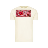 Vintage Arctic Pink Love Kiss Valentine's Day Vintage Tee - RanaPortraitStore