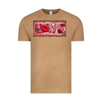 Vintage Camel Pink Love Kiss Valentine's Day Vintage Tee - RanaPortraitStore