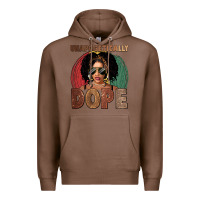 Chestnut Unapologetically dope Premium Hoodie - FaDigitalArtStudio