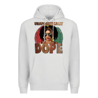 Dove Grey Unapologetically dope Premium Hoodie - FaDigitalArtStudio