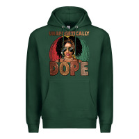 Sports Green Unapologetically dope Premium Hoodie - FaDigitalArtStudio