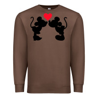 Chestnut Minnie Mouse Premium Sweatshirt - CowhideDigitalArt
