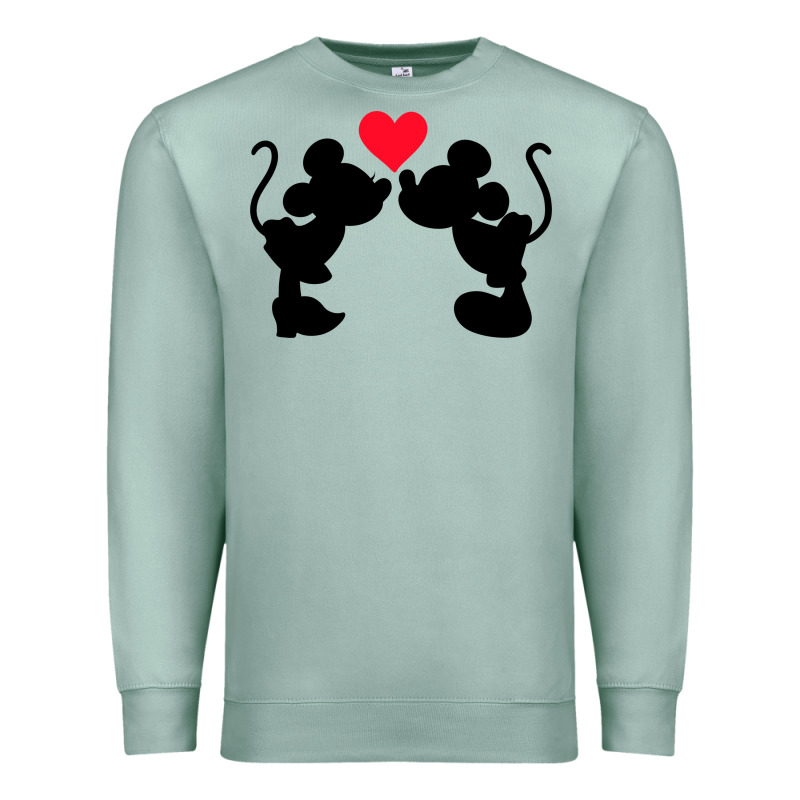 Minnie Mouse Premium Sweatshirt by CowhideDigitalArt | Teevron
