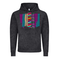 Vintage Black Western Farm Life Serape Brush Stroke Vintage Hoodie - Bettercallsaul