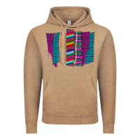 Vintage Coffee Western Farm Life Serape Brush Stroke Vintage Hoodie - Bettercallsaul