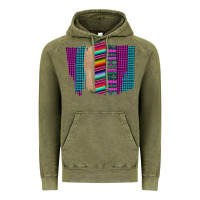 Vintage Olive Western Farm Life Serape Brush Stroke Vintage Hoodie - Bettercallsaul