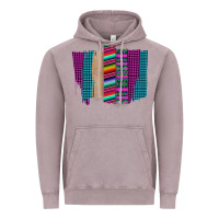 Vintage Zinc Western Farm Life Serape Brush Stroke Vintage Hoodie - Bettercallsaul