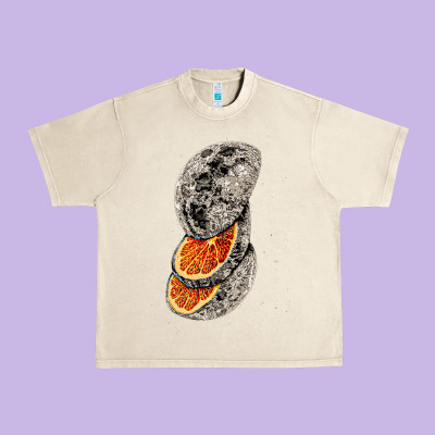 Lunar Fruit Urban Heavy Tee Designed By Bettercallsaul