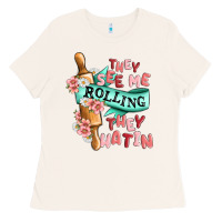 Bone they see me rolling they hatin Ladies Tee - MaliasSmallBusiness