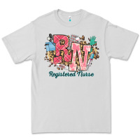 Dove Grey rn registered nurse western Premium Tee - NancyCooperArtShop
