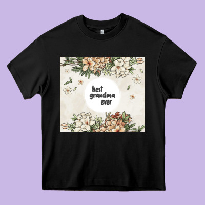 Best Garandma Ever Heavy Core Tee Designed By Maliassmallbusiness