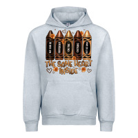 Heather Grey the same heart inside artiststas Urban Hoodie - Artiststas