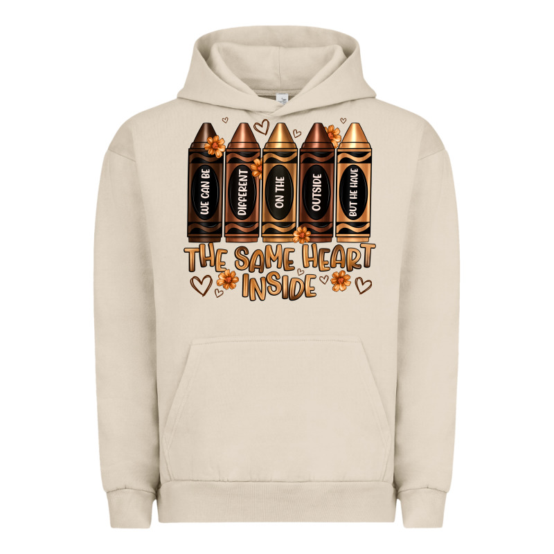 The Same Heart Inside Artiststas Urban Hoodie by Artiststas | Teevron