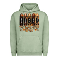 Pigment Oil Green the same heart inside artiststas Urban Hoodie - Artiststas