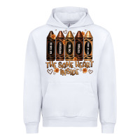 White the same heart inside artiststas Urban Hoodie - Artiststas
