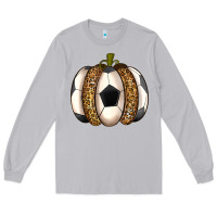 Moon Dust Soccer Pumpkin Long Sleeve Tee - texasbilliewilder