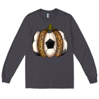 Smoke Soccer Pumpkin Long Sleeve Tee - texasbilliewilder