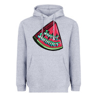 Heather Grey sweet summer watermelon 1 Heavyweight Hoodie - BundleAndBundleShop