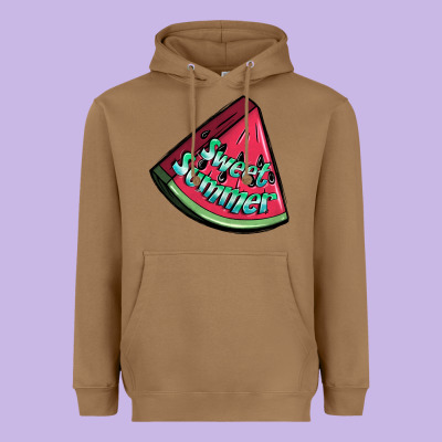 Sweet Summer Watermelon 1 Heavyweight Hoodie Designed By Bundleandbundleshop