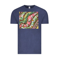 Vintage Denim Easter Quail Egg And Daisy Vintage Tee - RanaPortraitStore