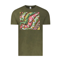 Vintage Olive Easter Quail Egg And Daisy Vintage Tee - RanaPortraitStore